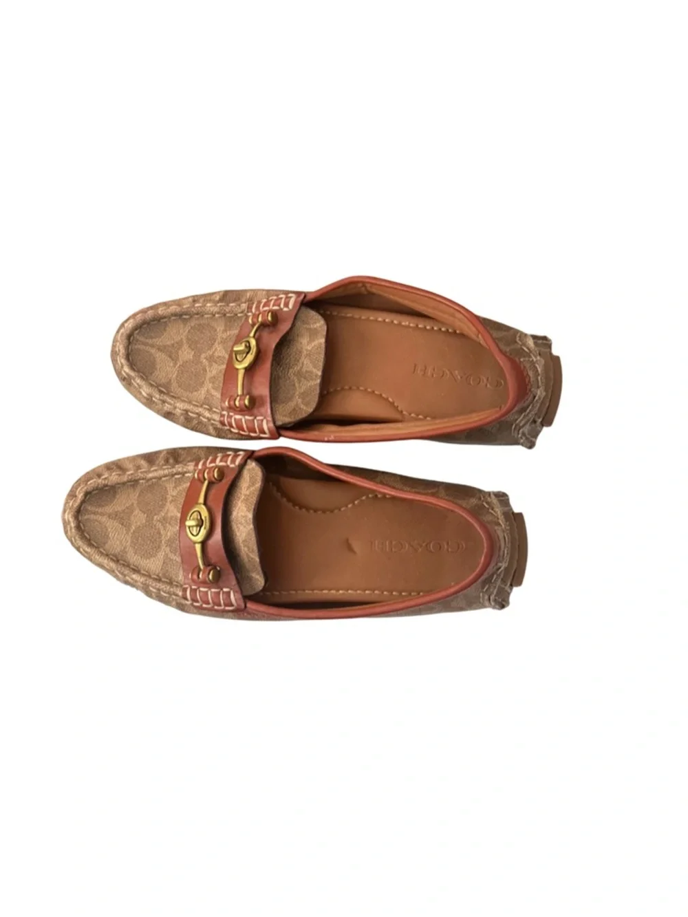 Coach Women's Crosby Turnlock Driver Loafers - Picture 2 of 10